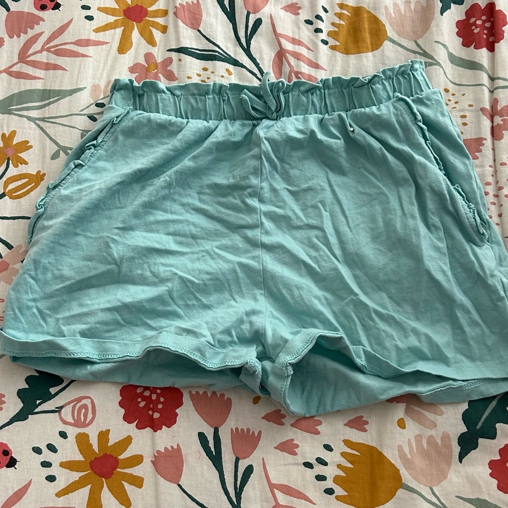 H&M Aqua Blue Shorts